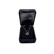 Tiffany 18k Rose Gold Elsa Peretti Open Heart Pendant